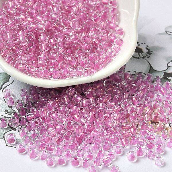 6/0 Transparent Colours Glass Seed Beads