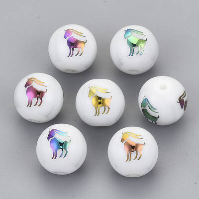 Electroplate Glass Beads