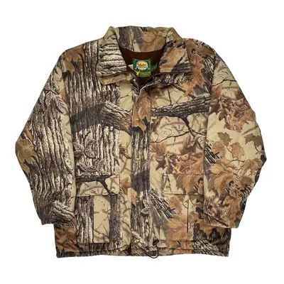 Hunting Cabelas Camo Jacket - Large Khaki Polyester | Size: large