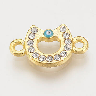 Alloy Rhinestone Links connectors