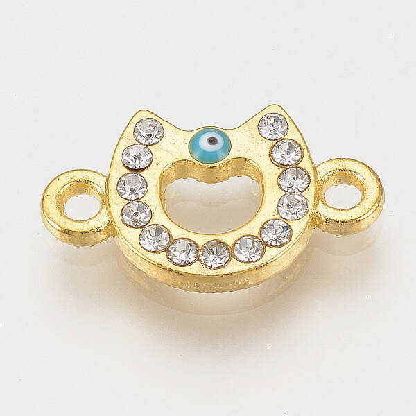 Alloy Rhinestone Links connectors