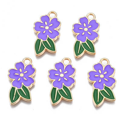Alloy Enamel Pendants