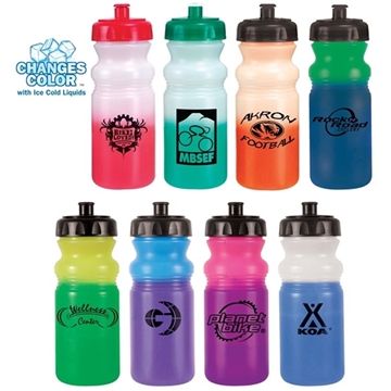 200 Customized Mood 20 oz Cycle Bottle - Push and Pull Cap - Color ...