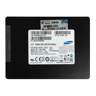 653017-001 HP 128GB Multi-Level Cell SATA 6Gb/s 2.5-Inch Solid State Drive