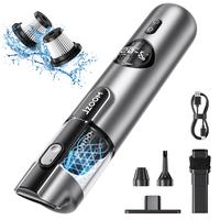 Jzoom Handheld Multi-functional Vacuum Cordless, Portable Mini Vacuum with 18000pa Suction Power, 2-in-1 Air Duster and Recha...