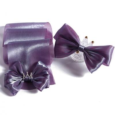 Polyester Ribbon for DIY Craft Gift Bouquet Wrapping Bow Making