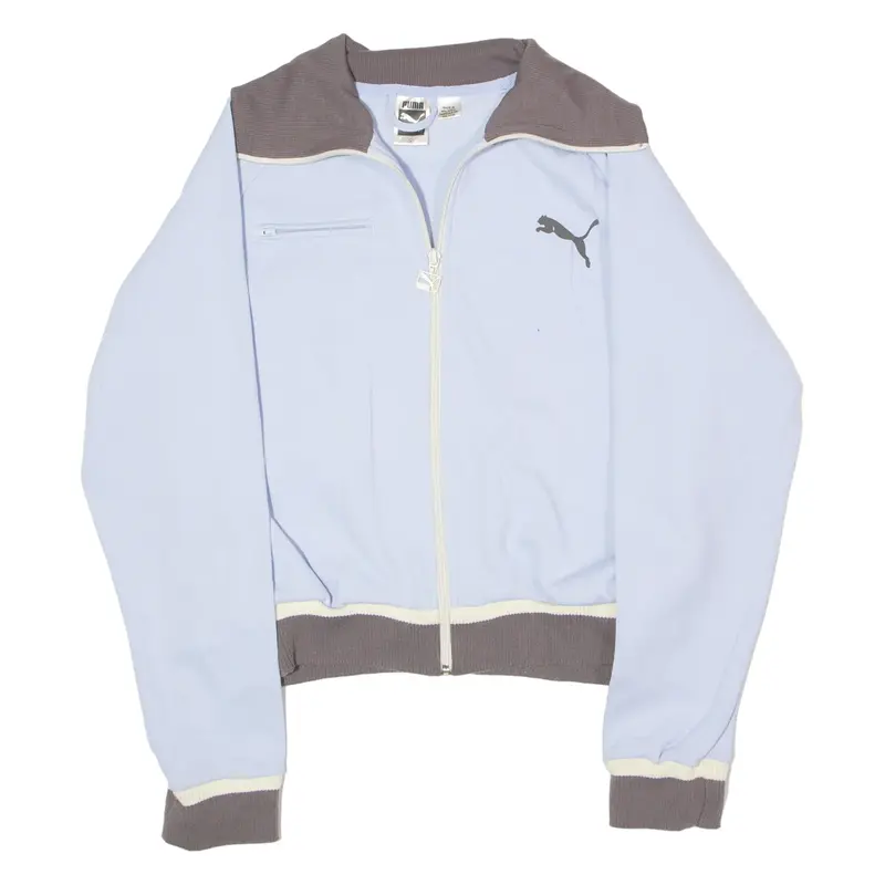 PUMA Womens Track Jacket Blue M