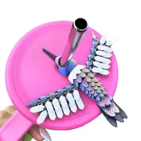 Hummingbird Straw buddy 3D printed for most 16-40oz size straws Stylish Drinkware accessory