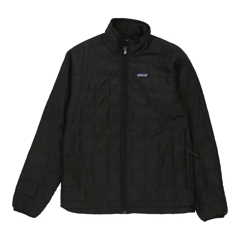 Age 14 Patagonia Puffer - XL Black Nylon