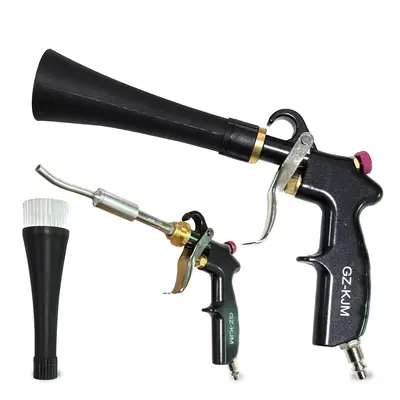 Air Blow Blaster Car Interior Cleaning Blaster High Pressure Car Detailing Cleaning Tool with Nozzle and Auto Detailing Dusti...