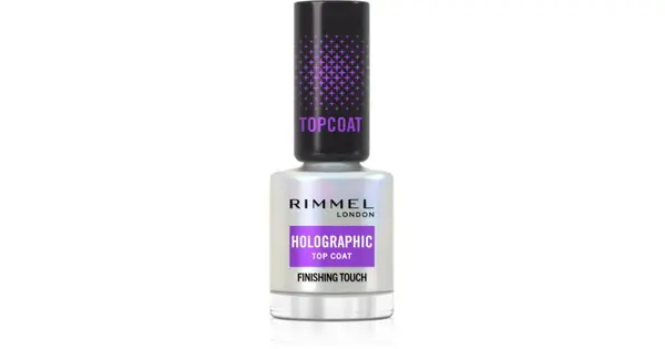 Rimmel Holographic top coat nails with glitter 12 ml