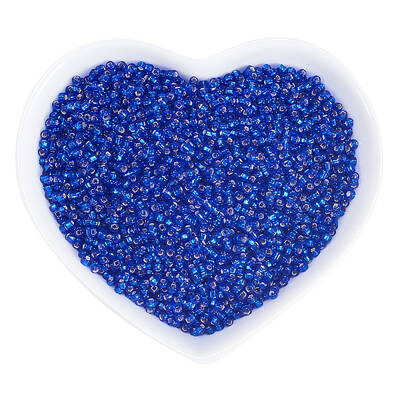 12/0 Transparent Glass Seed Beads