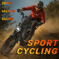 Fat Tire E-Bike with 48V 1500WH Battery | 25MPH Speed | 28-Mile Range | 20-Inch Electric Bike for Adults | Commuter Ride | E ...