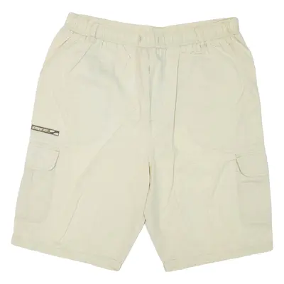 Mens Cargo Shorts Beige M W34