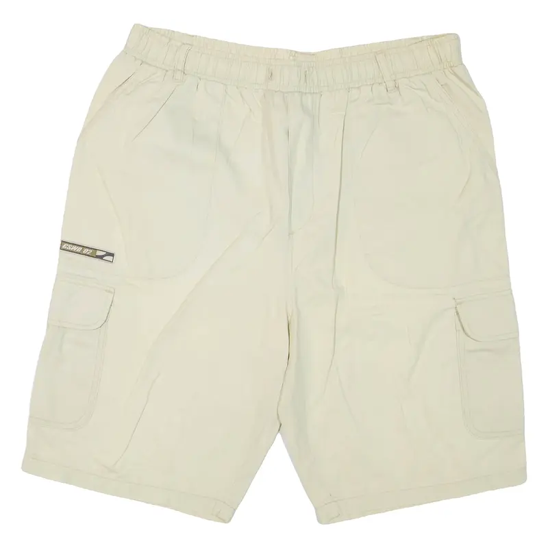 Mens Cargo Shorts Beige M W34