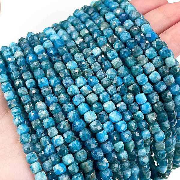 Natural Apatite Beads Strands