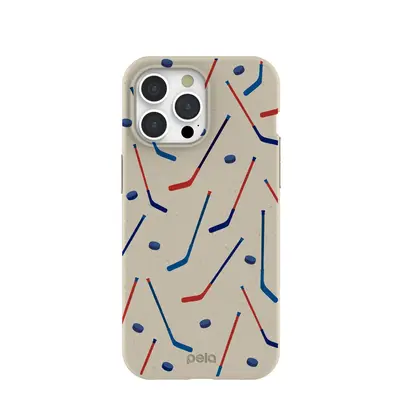 London Fog Pucks and Sticks iPhone 15 Pro Max Case
