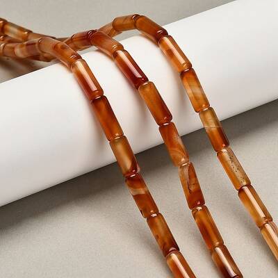 Dyed Natural Agate Beads Strands