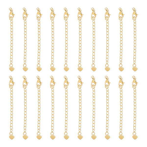 20Pcs 304 Stainless Steel Chain Extender