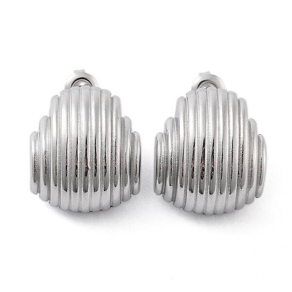 Non-Tarnish 304 Stainless Steel Stud Earrings