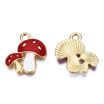 Alloy Enamel Pendants