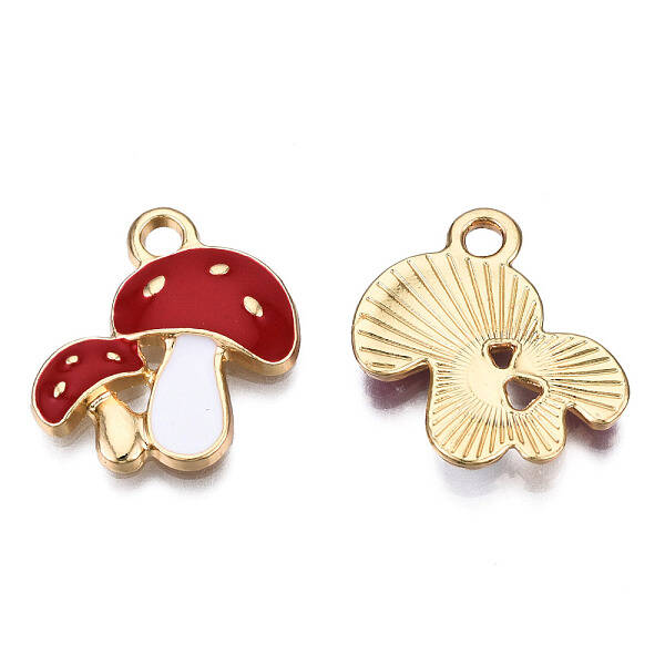 Alloy Enamel Pendants