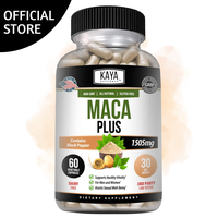 Kaya Naturals MACA | Maca Root for Women and Men | Black Pepper with Red, Yellow & Black Maca Root Powder | Natural Energy He...