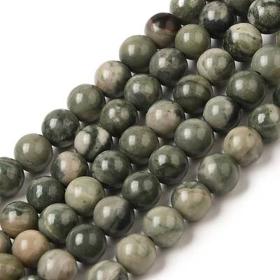 Natural Wood Lace Stone Beads Strands