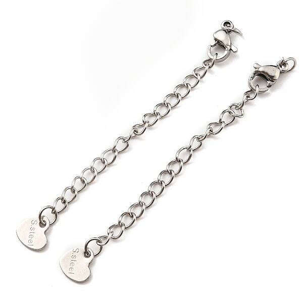 Tarnish Resistant 304 Stainless Steel Curb Chain Extender