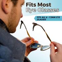 Glasses Grips - 5 Pack - Anti Slip Eyeglass Holder Ear Grip Sunglasses Retainer Temple Tip Reading Glasses Holder
