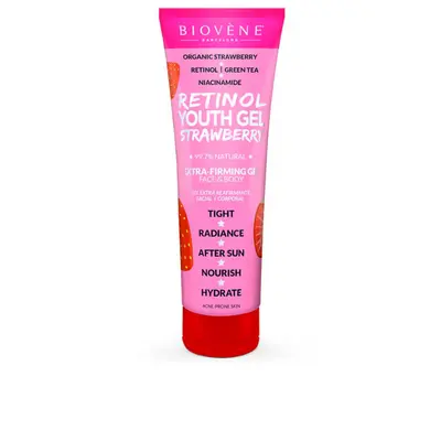 Biovene Retinol Gel Youth Strawberry Extra-Firming Face and Body 200ml