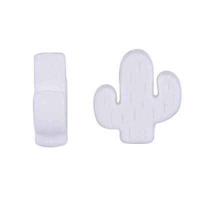 20Pcs Cactus Food Grade Eco-Friendly Silicone Focal Beads