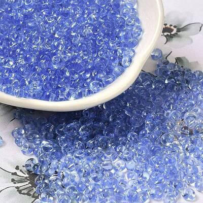 Transparent Colours Glass Seed Beads