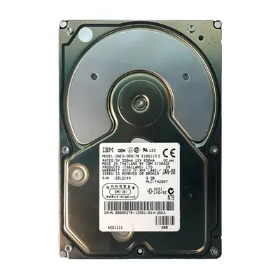 25L2143 IBM 9.1GB Wide Ultra2 SCSI 7200 3.5-inch 2MB Hard Drive