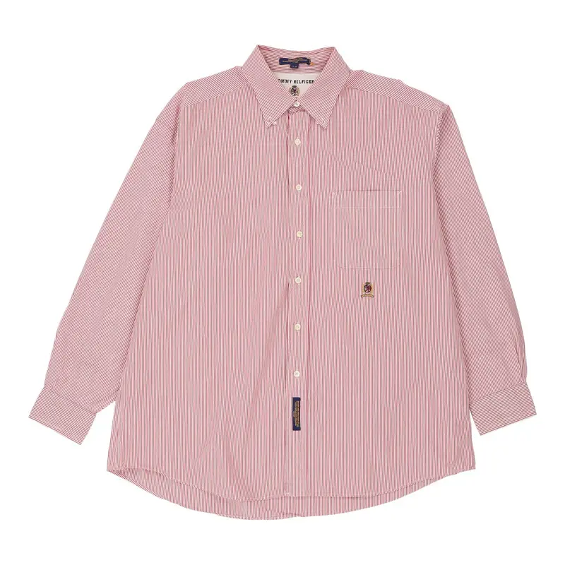 Tommy Hilfiger Shirt - 2XL Red Cotton