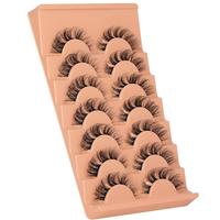 Spring Music Festival Makeup Products, Natural Curl Lashes for Lash Extensions, 1 Box Comfort D-curl Lashes Kit, Diy Lash Clu...