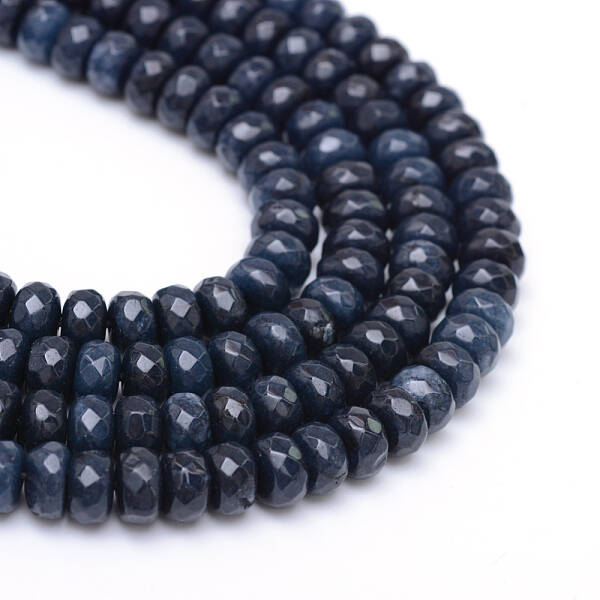 Natural White Jade Bead Strands