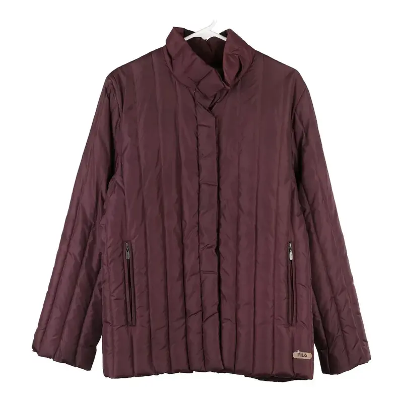 Fila Rollneck - Medium Burgundy Wool