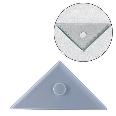 45/90 Degree Triangle Ruler Silicone Molds