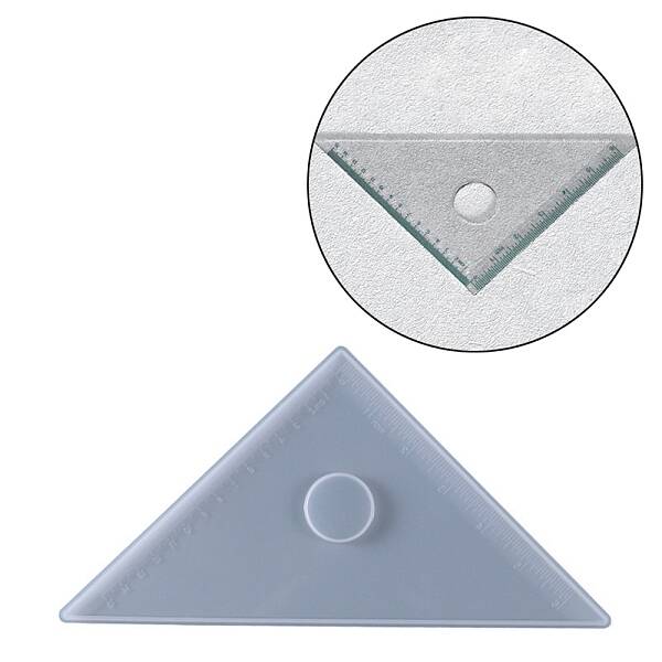 45/90 Degree Triangle Ruler Silicone Molds