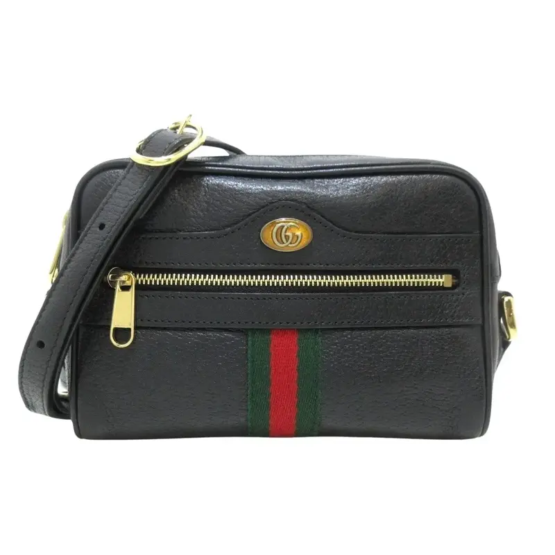 Pre-owned GUCCI Leather Shoulder Bags Ophidia GG Mini