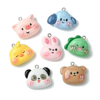 Opaque Resin Pendants