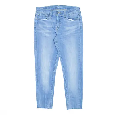 LEVI'S Blue Denim Slim Skinny Jeans Womens W27 L24