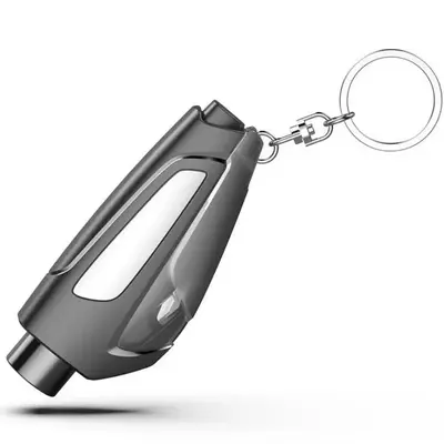 2-in-1 Emergency Window Breaker & Seatbelt Cutter, The Original Emergency Keychain Car Escape Tool, Safety Compact Emergency ...