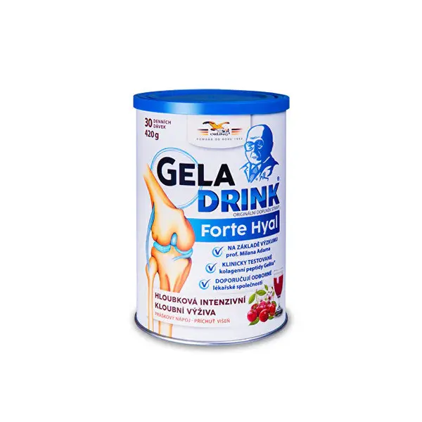 Geladrink Geladrink forte HYAL cherry powder drink 420 g