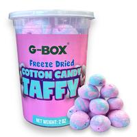 G-BOX Freeze Dried Taffy Puff Candy | Freeze Dried Candy| Crunchy, TikTok Trend Items, Featuring Old School Candy Vibes, Perf...