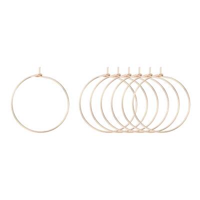 Ion Plating(IP) 316L Surgical Stainless Steel Hoop Earring Findings