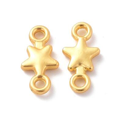 Rack Plating Alloy Connector Charms