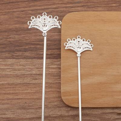 Alloy Hair Stick Findings for Women