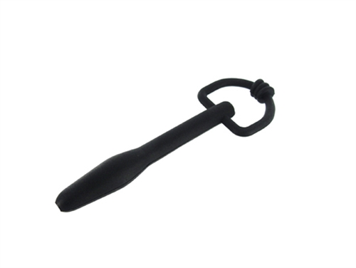 Silicone Cum Thru D Ring Penis Plug
